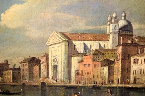 XVIIIe siècle - Venise, l'église de Santa Maria del Rosario - Francesco Tironi (Venise 1745-1798)